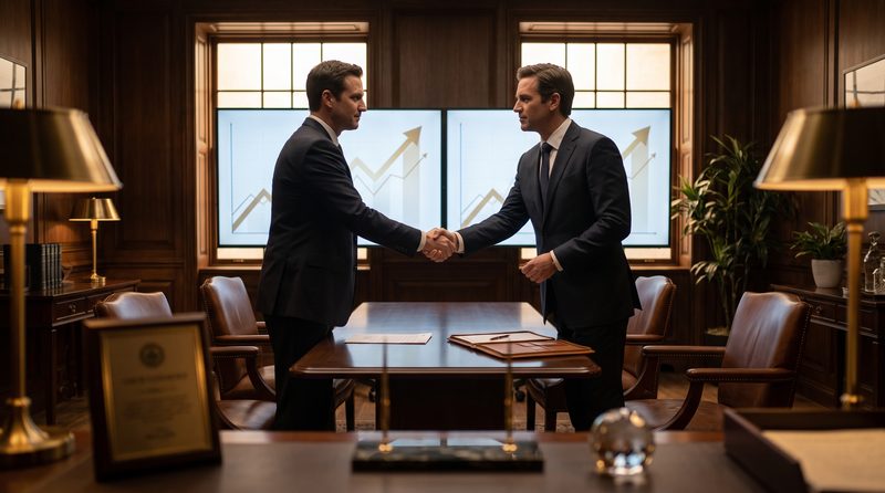 Business valuation chart showing strategies to increase company worth before exit