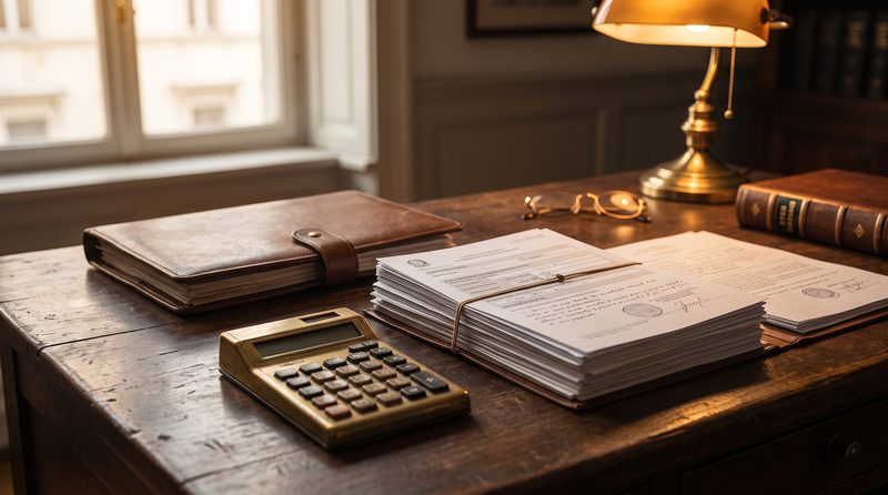 Italian tax return documents and calculator for expat tax filing in Italy